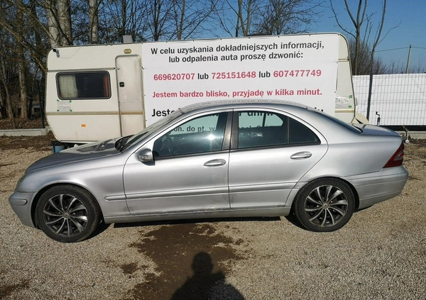 Mercedes-Benz Klasa C cena 4199 przebieg: 213654, rok produkcji 2002 z Sulęcin małe 29